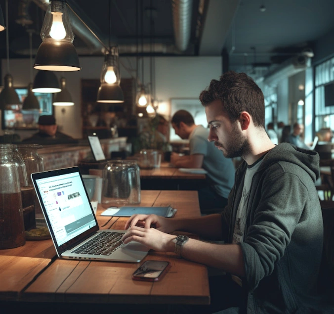 Seamless Connectivity, Delighted Guests smooth, uninterrupted WiFi for café customers